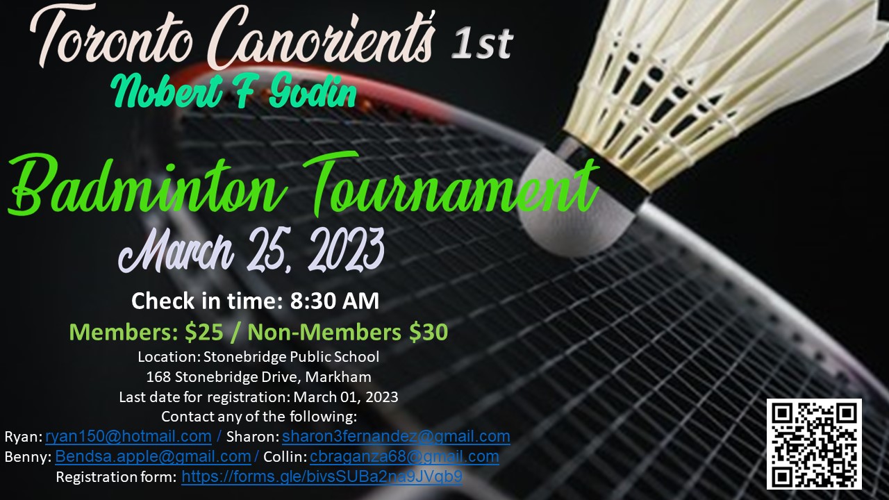 Sat ~ Mar 25th, 2023 - Badminton Tournament