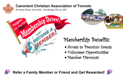 August Membership Drive (effective August 8, 2026): Refer a Friend & Win | New Members Get 6 Months FREE!